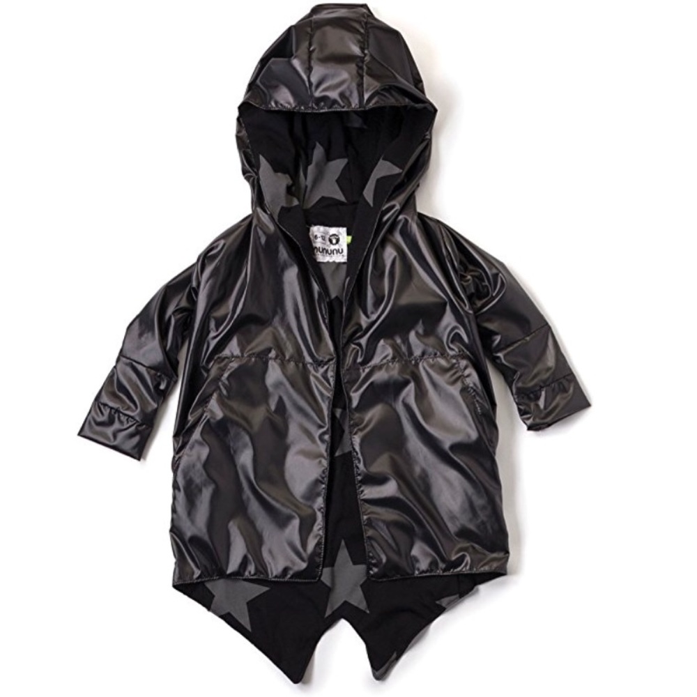 Kid’s NUNUNU Unisex Reversible Hooded Cape - Picture 2 of 3